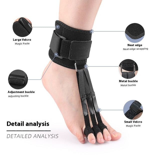 Toe Tractor Bending Curl Overlap Adjustment Foot Protector