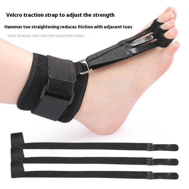 Toe Tractor Bending Curl Overlap Adjustment Foot Protector
