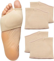 Thickened Forefoot Socks Bevel Thread Foot Protector Thickened Super Soft Built-in Gel Bunion High Heel Shoes Forefoot Pad