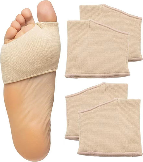 Thickened Forefoot Socks Bevel Thread Foot Protector Thickened Super Soft Built-in Gel Bunion High Heel Shoes Forefoot Pad