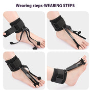 Toe Tractor Bending Curl Overlap Adjustment Foot Protector