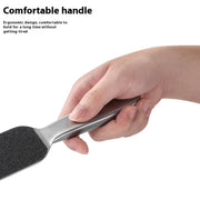 Foot Care Stainless Steel Foot File Double-sided Sandpaper