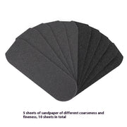 Foot Care Stainless Steel Foot File Double-sided Sandpaper