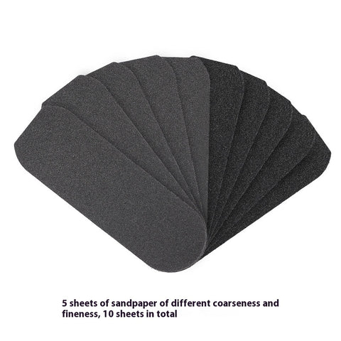 Foot Care Stainless Steel Foot File Double-sided Sandpaper