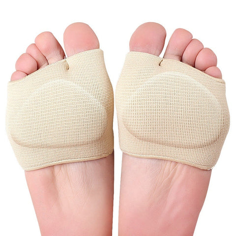 Thickened Forefoot Socks Bevel Thread Foot Protector Thickened Super Soft Built-in Gel Bunion High Heel Shoes Forefoot Pad